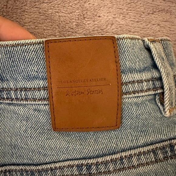 & Other Stories denim mini‎ skirt Size US 8 - Picture 10 of 12